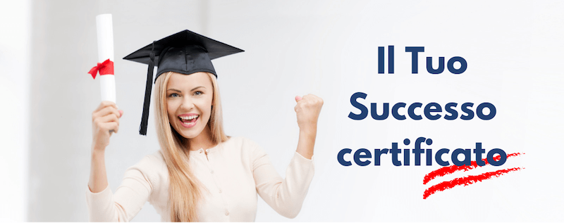 Certificato di partecipazione corsi business